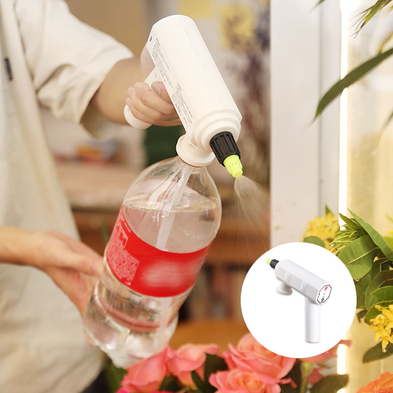 Dual purpose electric spray and pour bottle