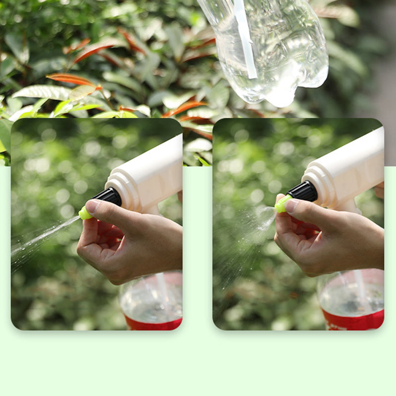 Dual purpose electric spray and pour bottle