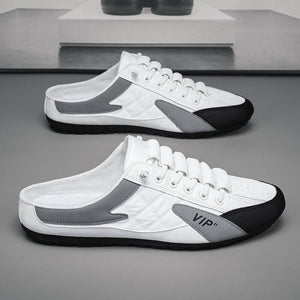 Backless sneakers for men