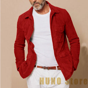 Vintage Suede Men's Suit