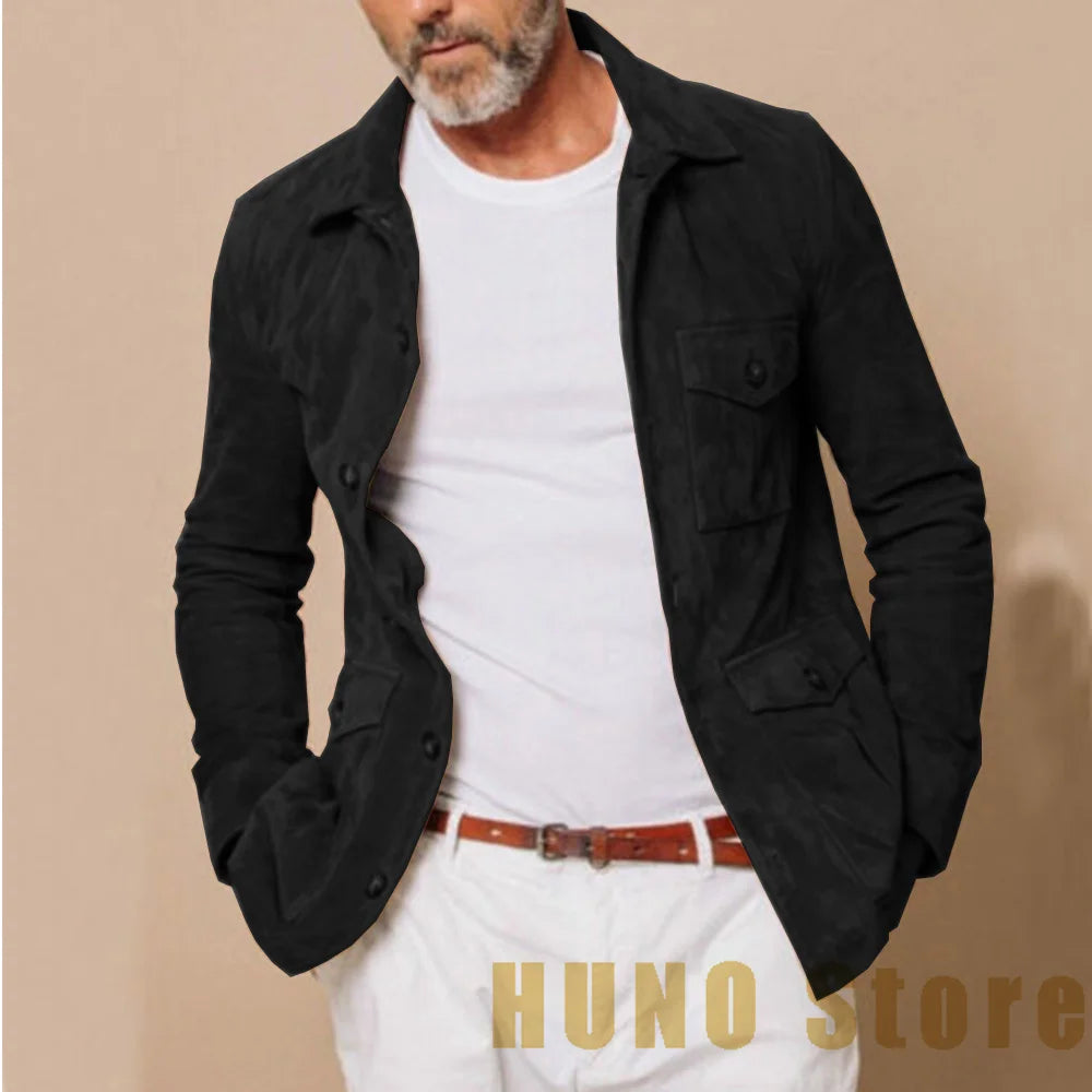 Vintage Suede Men's Suit