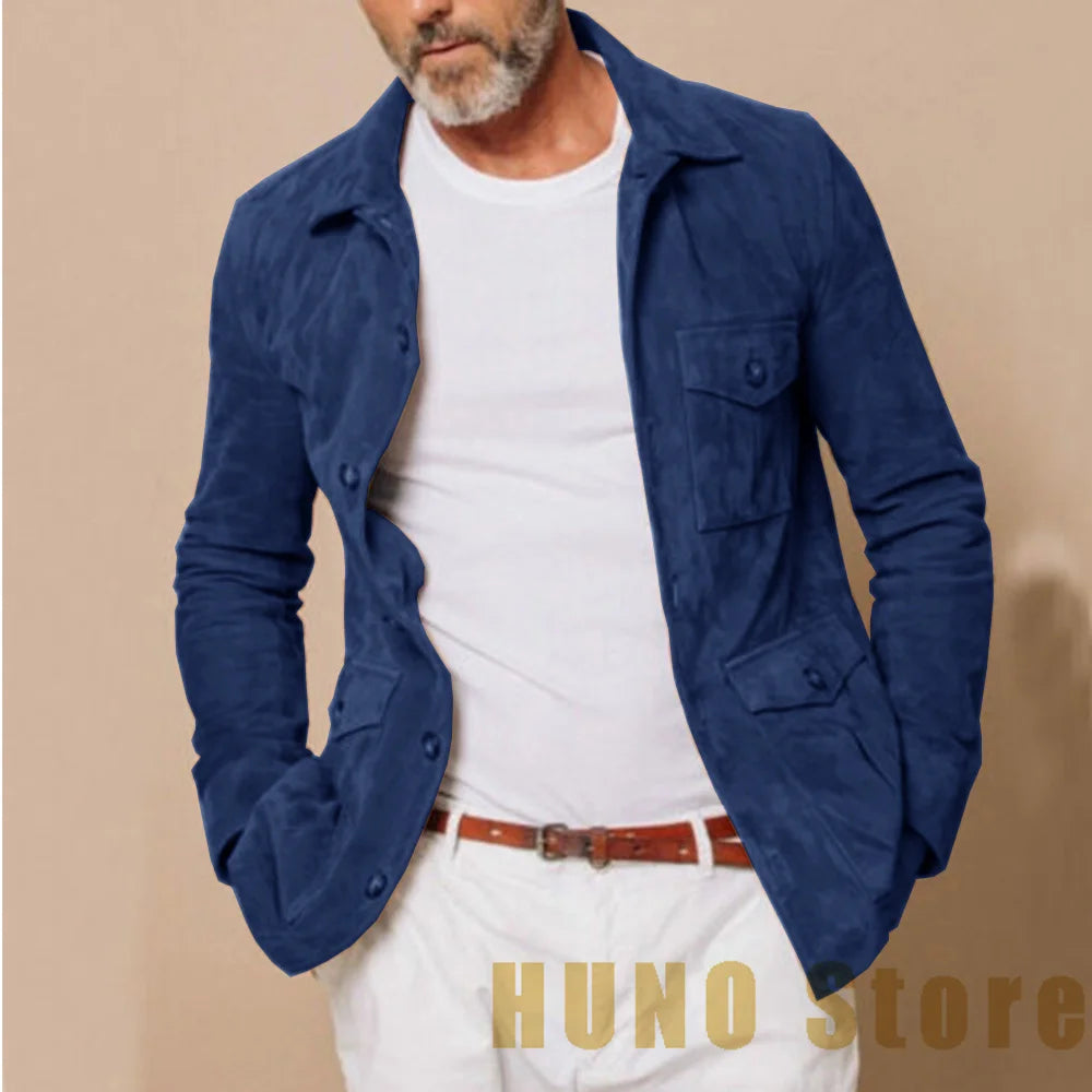 Vintage Suede Men's Suit
