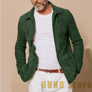 Vintage Suede Men's Suit