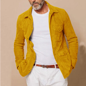 Vintage Suede Men's Suit