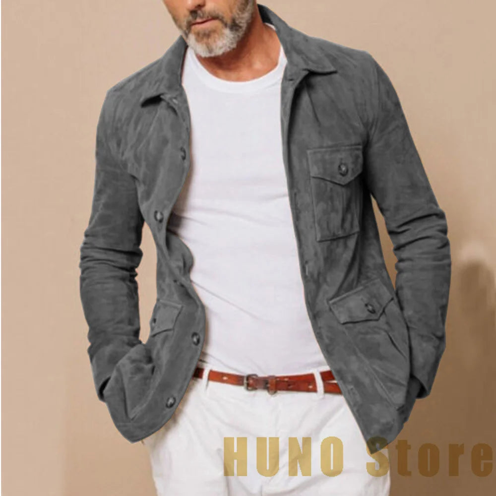 Vintage Suede Men's Suit