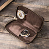 Double Leather Watch Case