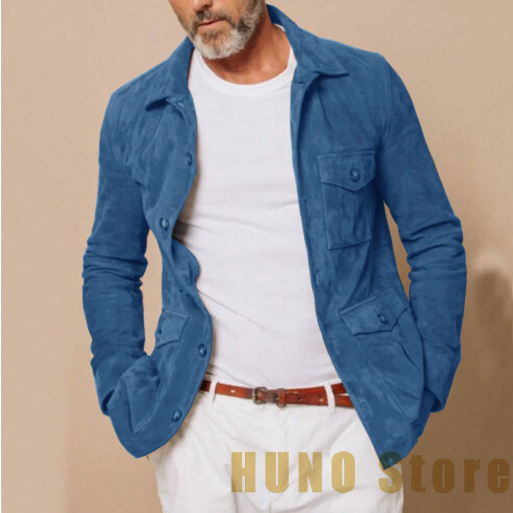 Vintage Suede Men's Suit