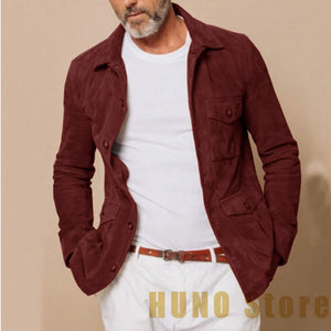 Vintage Suede Men's Suit