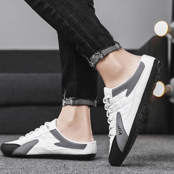 Backless sneakers for men